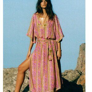 Spell NWT Goldie Gown, Med